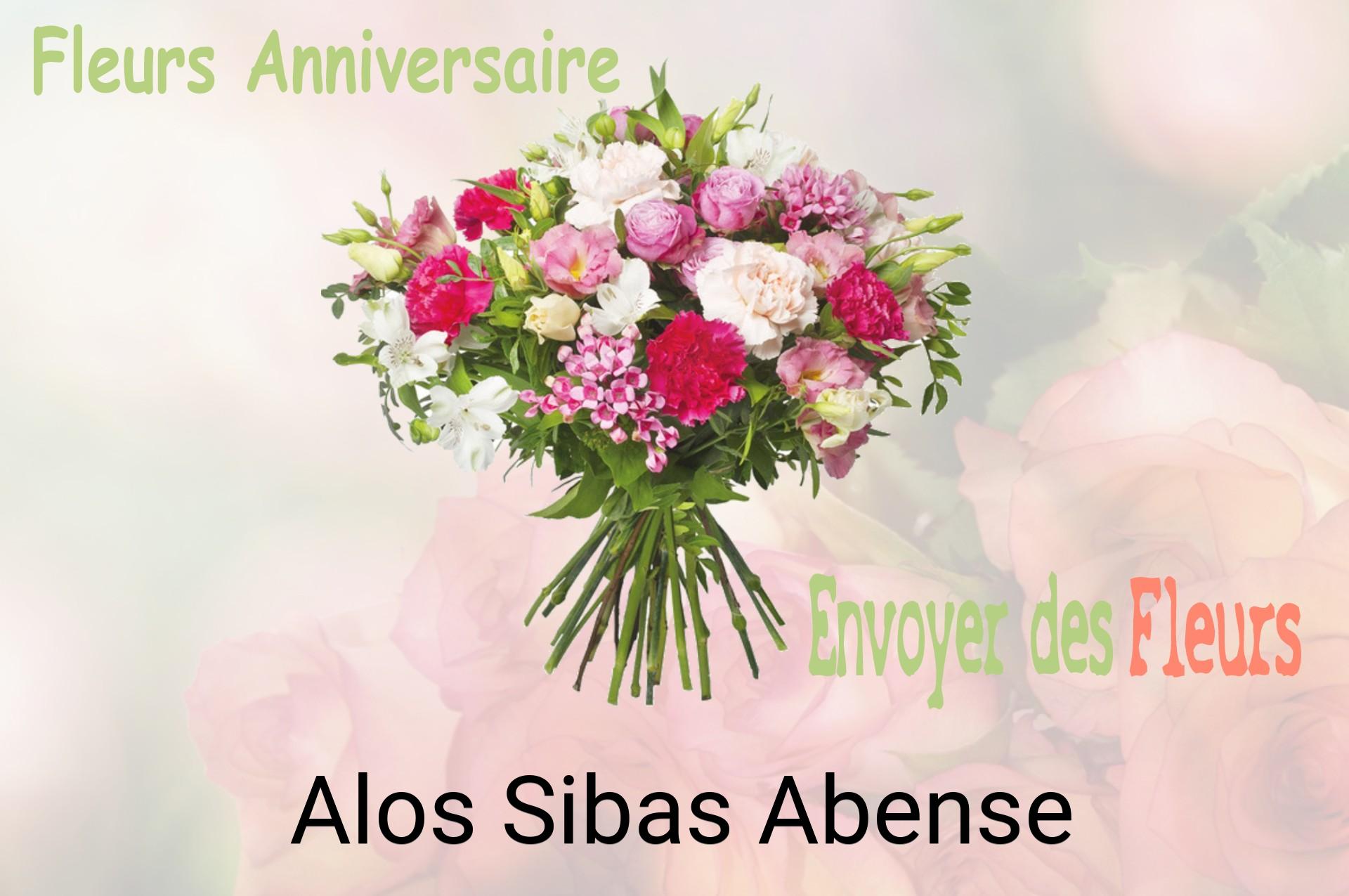 Bouquet de fleurs d’anniversaire livré à Alos-Sibas-Abense